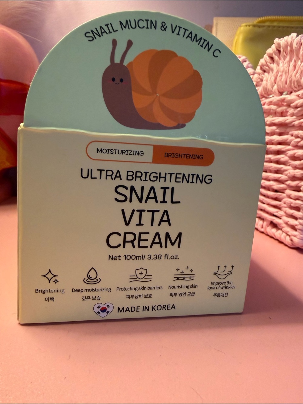 Snail Mucin & Vitamin C Face Cream